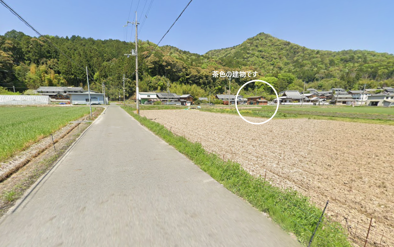 建物の位置（目印）